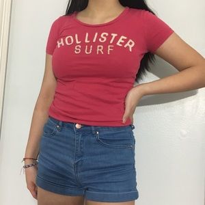 Short sleeve hollister top